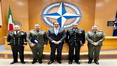 صورة سفيرنا في إيطاليا يؤكد أهمية دورات دفاع الناتو في تعزيز خبرات الكوادر الوطنية