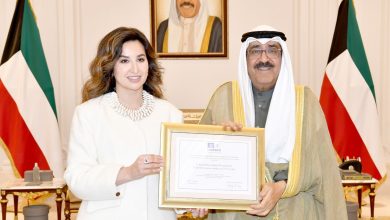 صورة سمو نائب الأمير وولي العهد يستقبل رئيس جمعية السدو الكويتية