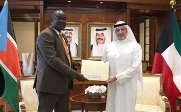 صورة وزير الخارجية استقبل وزير الشؤون الإنسانية وإدارة الكوارث بجنوب السودان