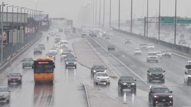 صورة الصالح: طوارئ الأشغال وهيئة الطرق متواجدة في الأماكن الحرجة لمواجهة الأمطار